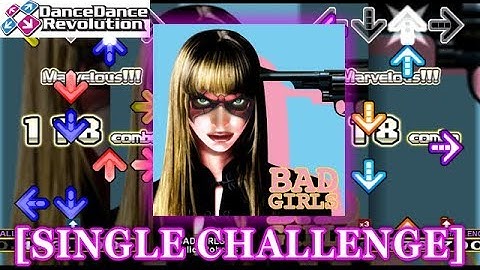 【DDR 2nd】 BAD GIRLS [SINGLE CHALLENGE] 譜面確認＋クラップ