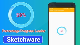 How To Create Percentage ProgressBar Loader In SketchWare Without Using ASD