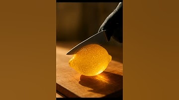 Which lemon slice is the best? #asmr #ai #aismr #fruitchopping #lemon#satisfying #DreamLoopASMR