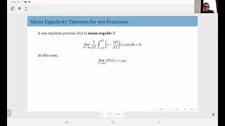 12.04 Mean Ergodicity Theorem for WSS Processes, continued