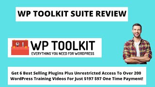 WP TOOLKIT-OFFER REVIEW 2021| Instantly Convert All Your New BlogVisitors Into Money In Your Pocket!