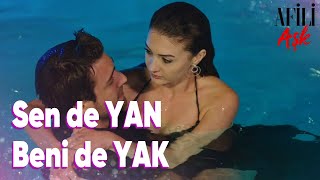 Kerem ve Ayşe Aşktan Sırılsıklam Oldular!  - Afili Aşk 9. Bölüm