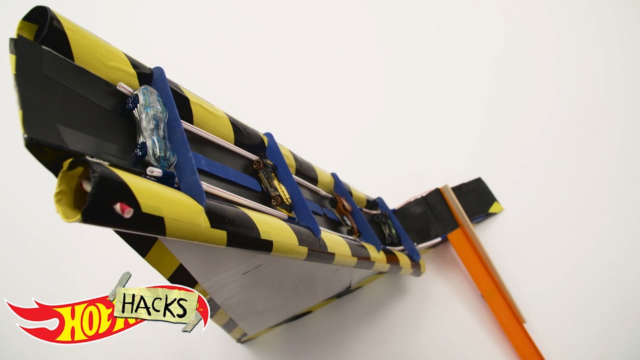 RapidFire Launcher Hot Hacks HotWheels YouTube