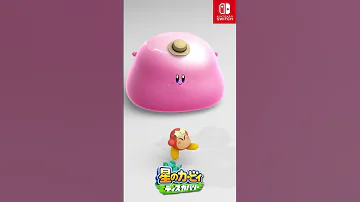 星のカービィ ディスカバリー ショートムービー みずふうせんほおばり篇 
