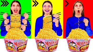 Desafío Comida Rápida, Media o Lenta | Batalla Épica de Comida por BaRaFun Challenge