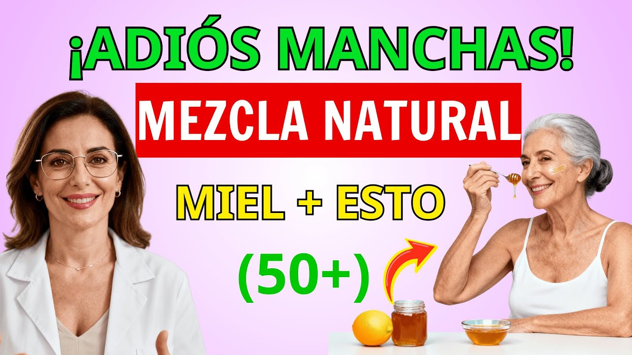 Mezcla esto con Miel: el Método Natural para Atenuar Manchas y Arrugas en la Piel 50+