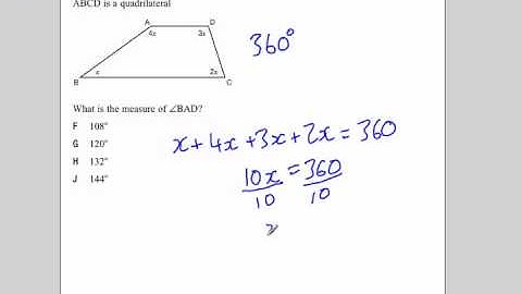 Angles in a Quadrilateral EQAO