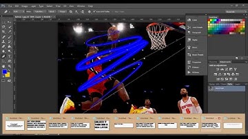How to make neon lines in photoshop CS6