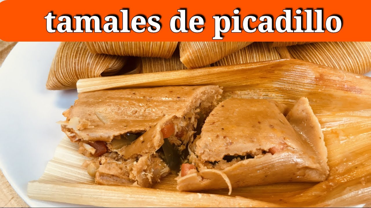 TAMALES DE PICADILLO DE POLLO //COCINA Y MAS CON ARMIDA - YouTube