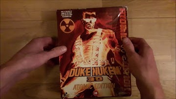 Duke Nukem 3D Atomic Edition Unboxing (PC Big box)