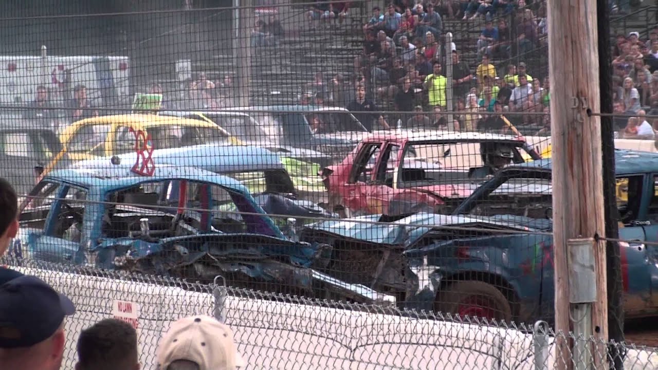 Demolition Derby Buck Motorsport Park 8.31.2013 YouTube