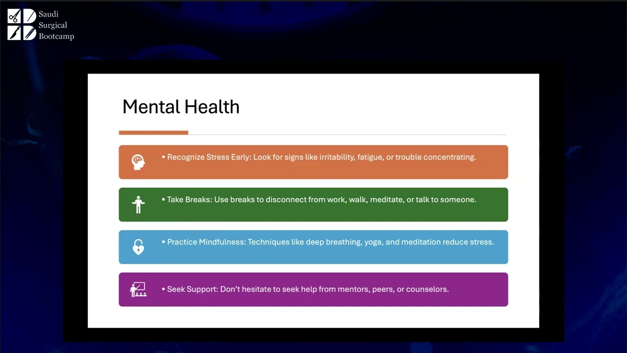 Residency life and How to deal  with stress during residency Dr. Mohammed Widinly