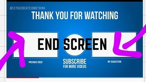 HOW TO ADD END SCREEN/OUTRO ON YOUR VIDEO USING MOBILE PHONE