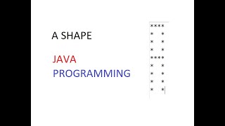 Famous Pattern A in stars | Java | Alphabet series Profile