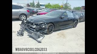WBAGV8C0XLCD67033 / BMW M850I GRAN COUPE XDRIVE