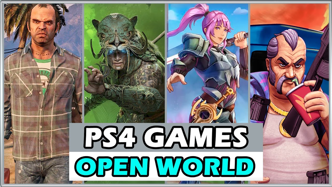 TOP 30 BEST PS4 OPEN WORLD GAMES IN 2025