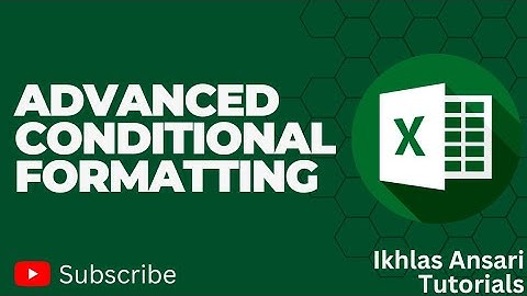 Ms Excel - Advanced Conditional Formatting | Conditional Formatting With Data Validation |Excel Tips