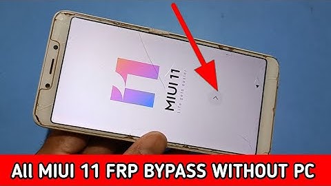 All Xiaomi Redmi MIUI 11 FRP Unlock or Google Account Bypass || Android 9.1 Pie (Without PC)