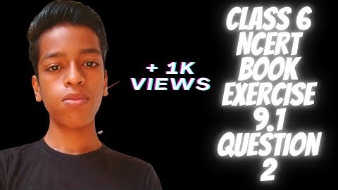 NCERT Exercise 9.1 : Question 2 - data handling | Class 6 Maths