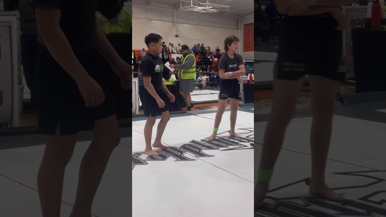 Jiu-Jitsu In Action Armbar Finish Kayleb At JJWorldLeague Golden State IX