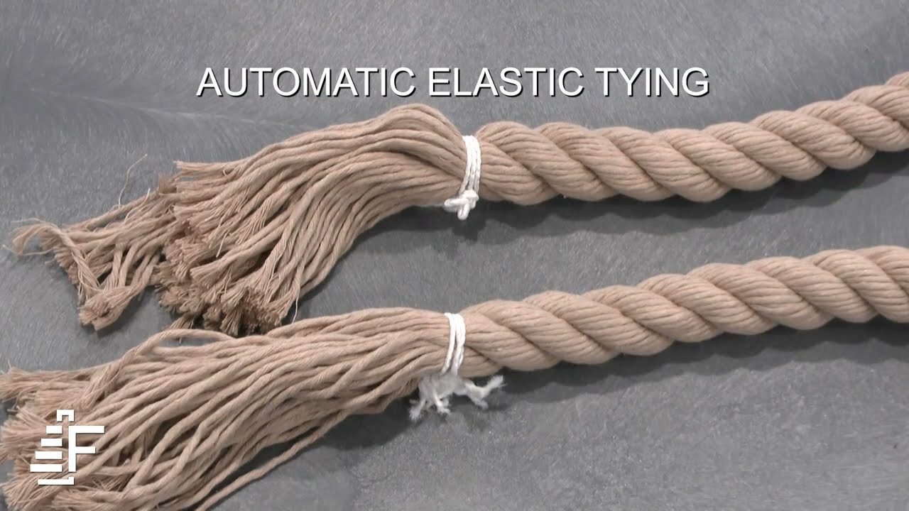 Efficient Rope End Tying to Prevent Fraying | Pak-Tyer Elastic Tying ...