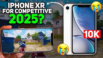 SHOULD YOU BUY IPHONE XR IN 2025 FOR BGMI/PUBG MOBILE | IPHONE XR BGMI/PUBG TEST