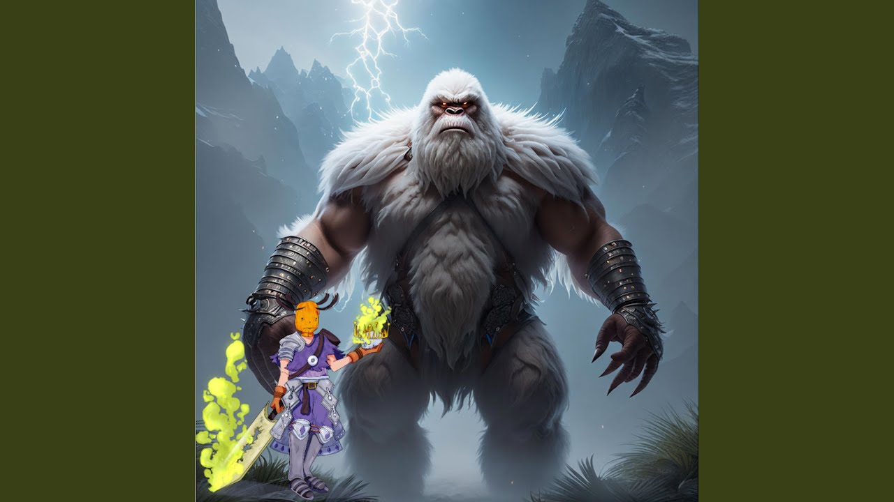 STUCK IN THE FROZEN DESSERT I CALLED FOR HELP AND THE YETI OF THE