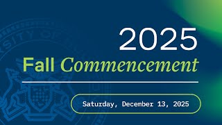 UHCL 2025 Fall Commencement 3:00 pm