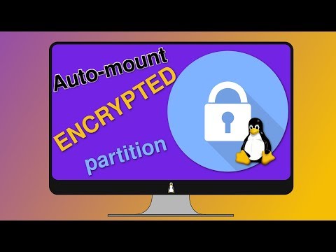 Auto-mount Encrypted partitions at boot (Easy!)