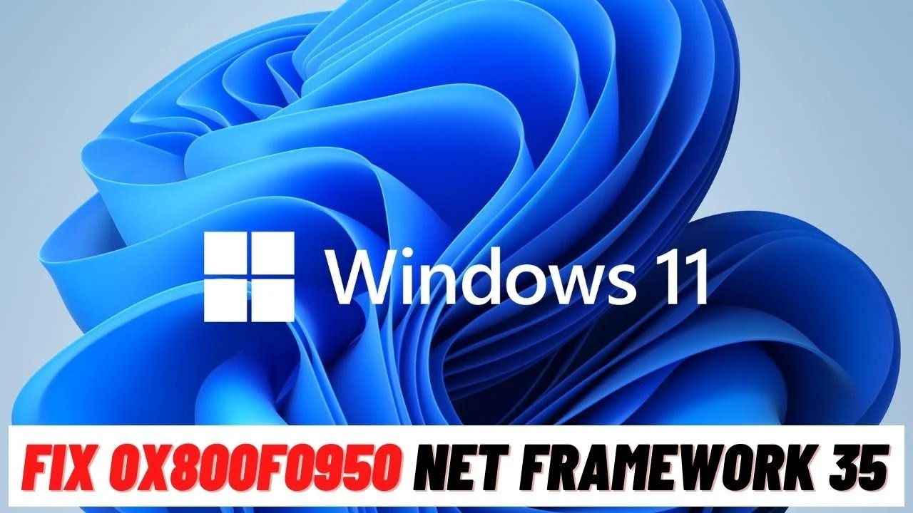 How to Fix 0x800f0950 Net Framework 35 Windows 11 - YouTube