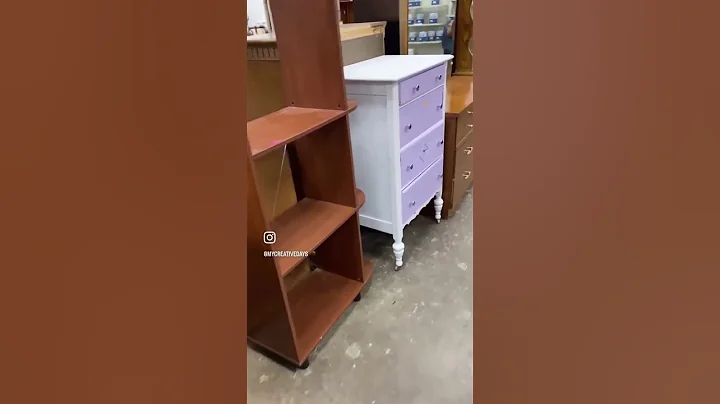 Hunting for furniture flips at Restore. Thrifting day! #shorts #diy #diycrafts #homedecor