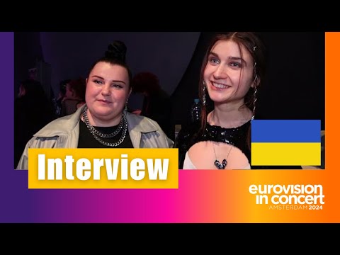alyona alyona & Jerry Heil (Ukraine) - Eurovision in Concert 2024 Interview (Amsterdam 13.04.2024)