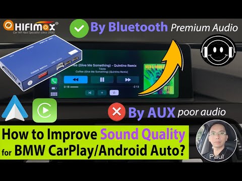 How to Improve BMW CarPlay Sound Quality? Android Auto Poor Audio Fixed ...