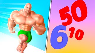 Muscle Rush - Destruction Run VS Number Master | All Level Gameplay NEW UPDATE ( IOS/Android ) screenshot 5