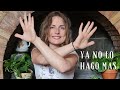 10 COSAS que YA no HAGO 🍀 desde que soy MINIMALISTA🌿