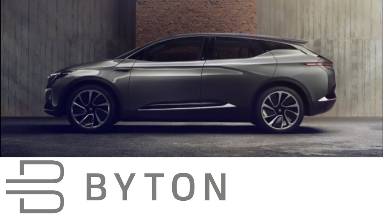 2018 Byton Electric SUV | Details on how it works.