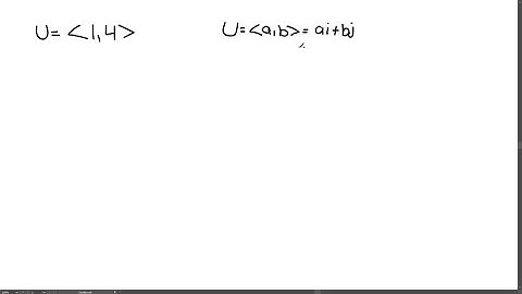 Writing vectors in Terms of i and j Write the given vector in terms of i and 𝐣. 𝐮…