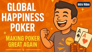 Global Happiness Poker – Official Channel Intro ♠️🔥 screenshot 4
