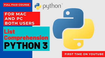 List Comprehension in Python 3 | Coding for Kids: Python: Learn to Code 50 Awesome Games Activities