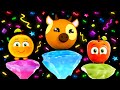 🐮 A Vaca Lola no Natal: Frutas Dançantes & Neve Mágica ❄️| Frutinhas Divertidas