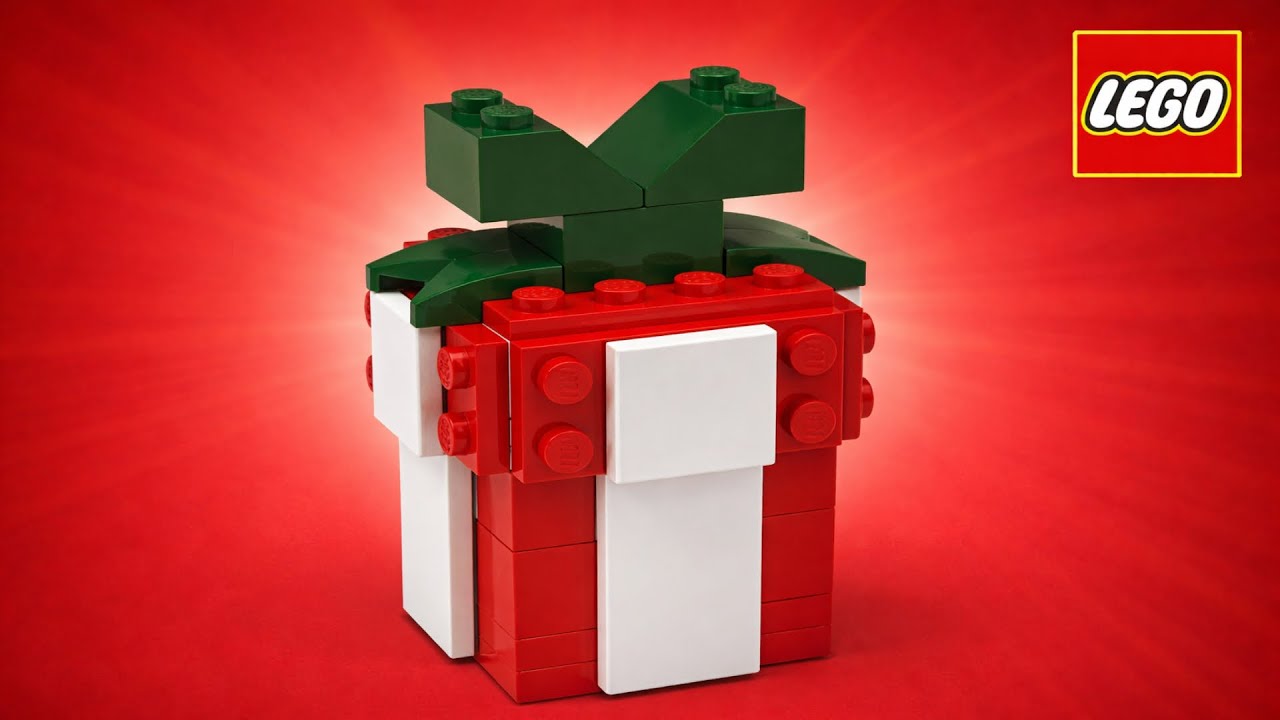 LEGO Make and Take - Mini Build - Christmas Gift building instructions