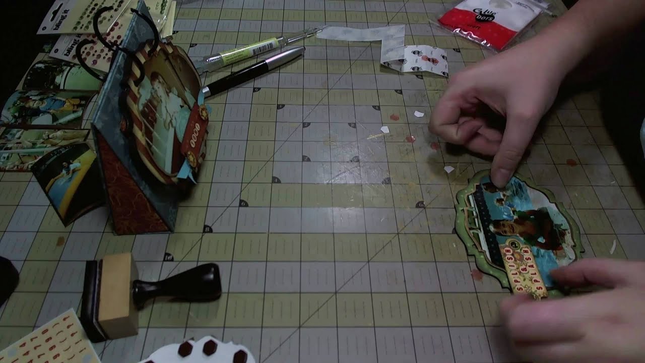 Scrapbook Tutorial: Graphic 45 