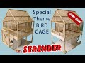 "Serender" Ahşap Kuş Kafesi Yapımı (Wooden Bird Cage)