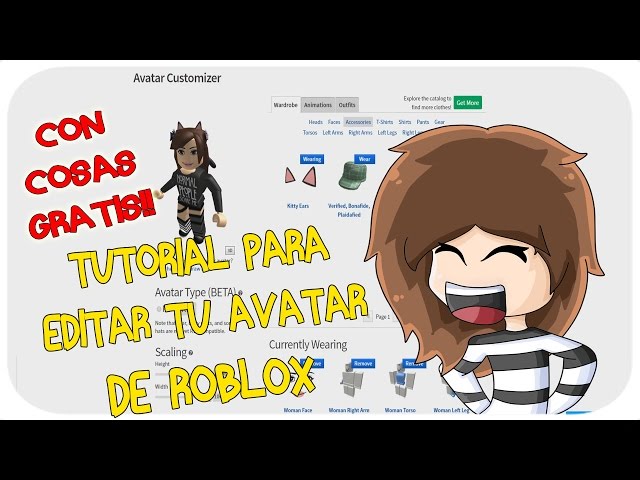 Roblox  Cómo Cambiar la Apariencia de Nuestro Avatar – Nomicom