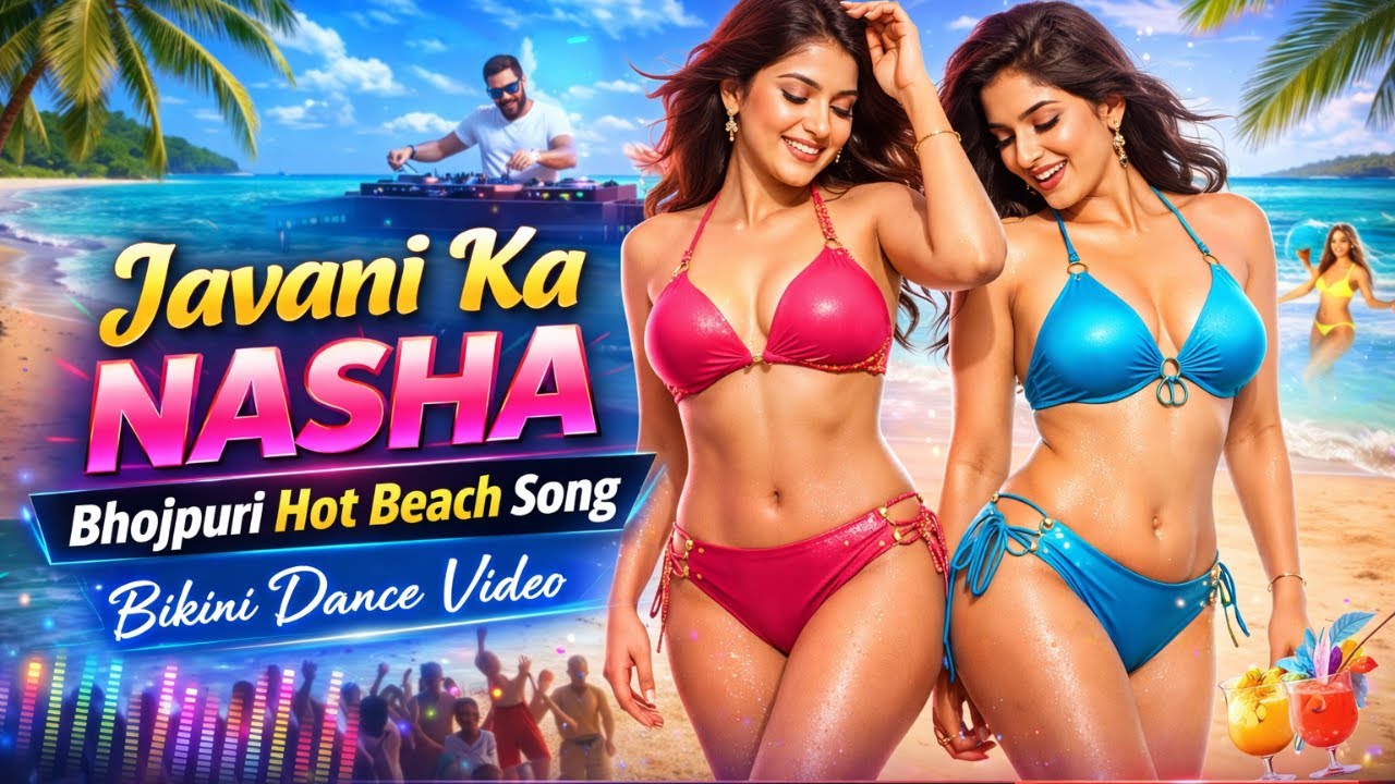 Javani Ka Nasha | Bhojpuri Hot Beach Song | Bikini Dance Video