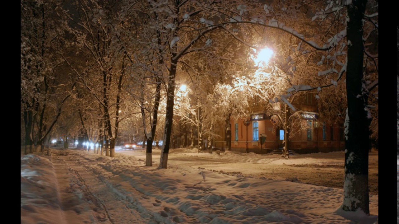 Фото Зимой Вечером