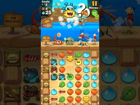 Best Fiends level 184 no boosters | PuzzledCubes.site