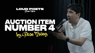 Dean Tsang - Auction Item Number 4 || Spoken Word Poetry ||