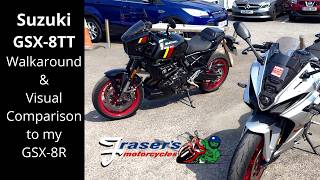 Suzuki GSX-8TT • Walkaround and Comparision to my own GSX-8R • First Dates