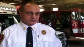 New fire chief talks about first day on job